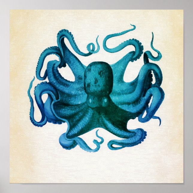 Aquarellbilder Poster (Vorne)