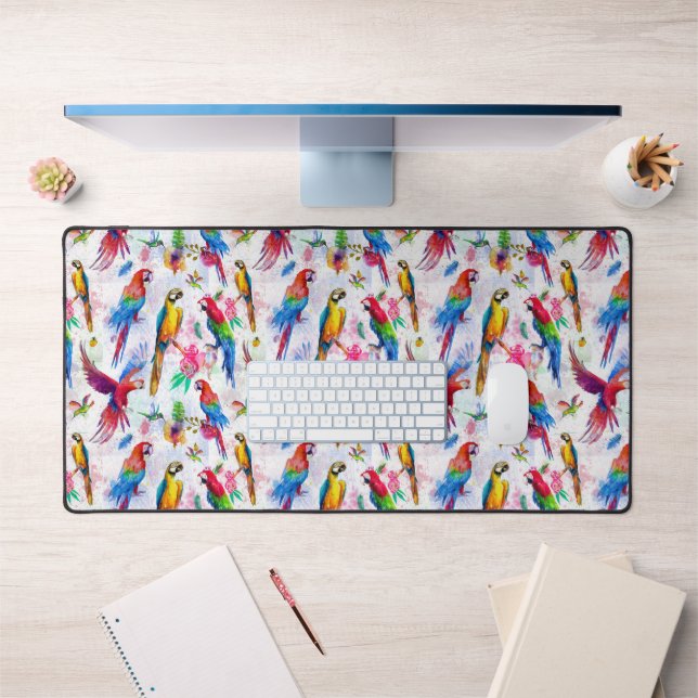 Aquarellbilder Schreibtischunterlage (Büro 1)