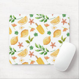 Aquarellbläschen & Popsicles Maus Pad - Sommer Mousepad
