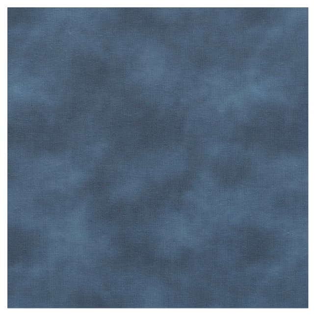Aquarellblau Abstrakt Stoff (Nahaufnahme)