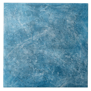Aquarellblaue Ozeantextur Fliese