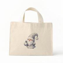 Aquarellblaue Santa-Claus-Illustration