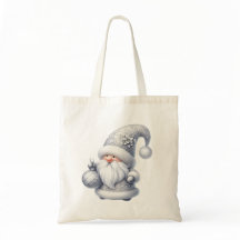 Aquarellblaue Santa-Claus-Illustration