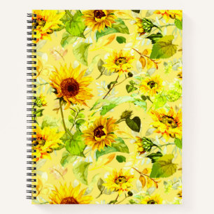 Aquarellblume 2 notizbuch