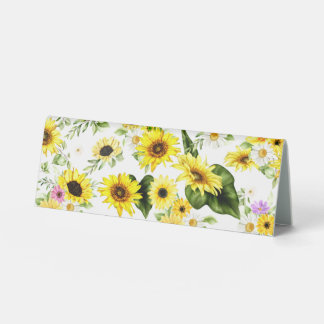 Aquarellblume 7 tischaufsteller
