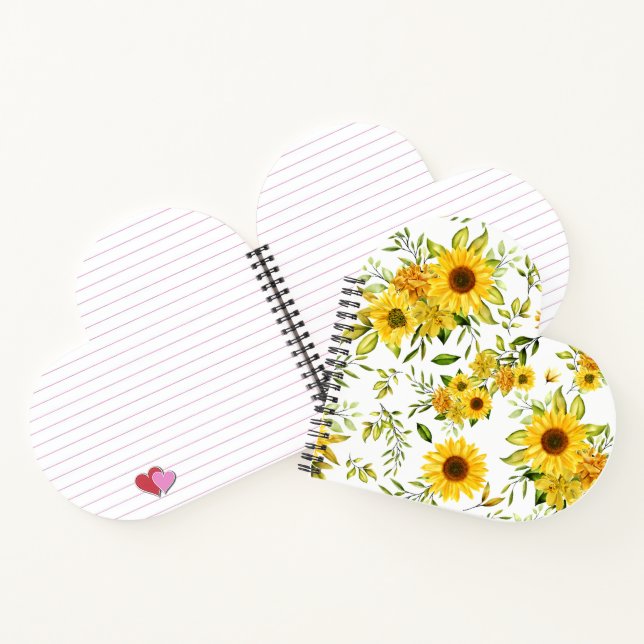 Aquarellblume 8 notizbuch (Innenseite)