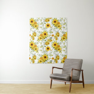Aquarellblume 8 wandteppich