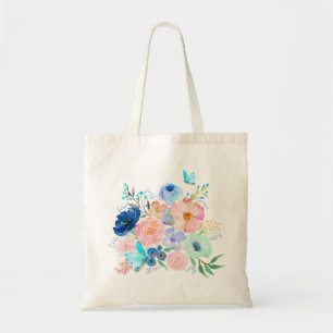 Aquarellblume Blumengeschenk Tasche der Hoffnung