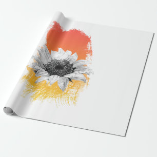 Aquarellblume Geschenkpapier