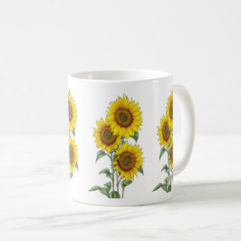 Aquarellblume Kaffeetasse