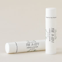 Aquarellblume Lippe Balm Gastgeschenk Hochzeit