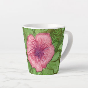 Aquarellblume Milchtasse