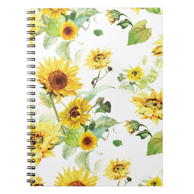 Aquarellblume Notizblock (Vorderseite)