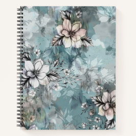 Aquarellblume Notizbuch