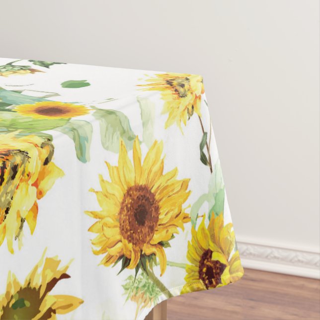 Aquarellblume Tischdecke (Beispiel)