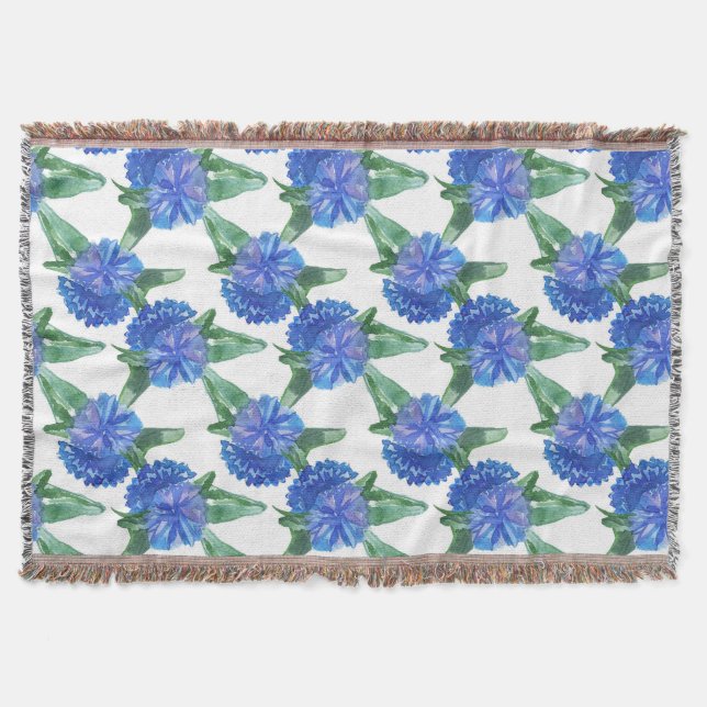 Aquarellblumen Decke (Vorderseite)