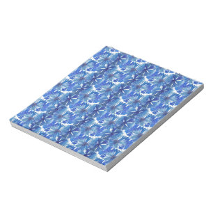 Aquarellblumen Notizblock