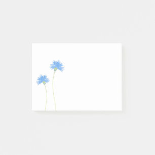 Aquarellblumen Post-it Klebezettel