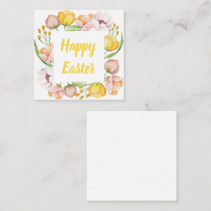 Aquarellblüte Mitteilungskarte