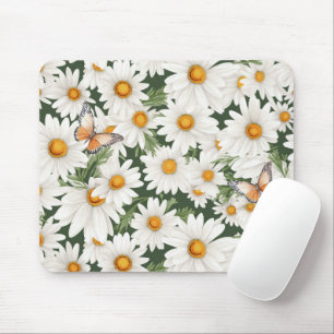 Aquarellblüten Mousepad