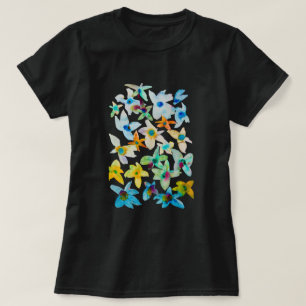 Aquarellblüten T-Shirt