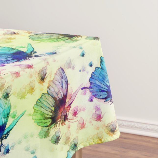 Aquarellblüten Tischdecke (Beispiel)
