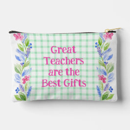 Aquarellblütenlehrer sind die besten Geschenke Zubehörtasche