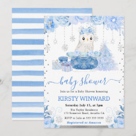 Aquarellblütenspülung Einladung