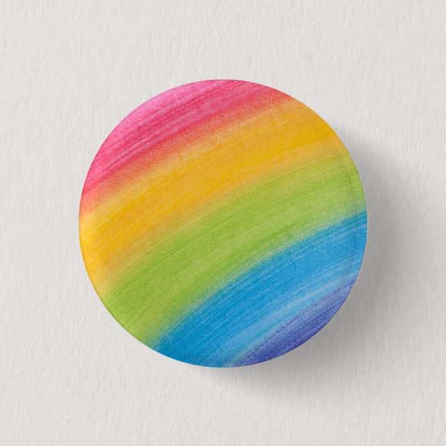 Aquarellbogen Button (Vorderseite)