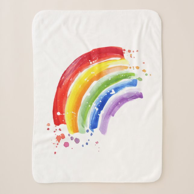Aquarellbogen Sherpadecke (Vorderseite)
