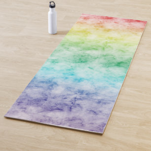 Aquarellbogen Yogamatte
