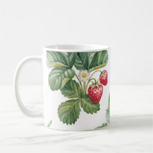 Aquarellbrände - Illustration Nahtloses Muster Kaffeetasse
