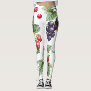 Aquarellbrände - Illustration Nahtloses Muster Leggings