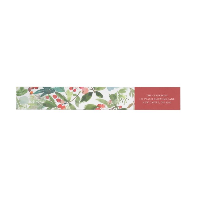 Aquarellbrände und Gartenmuster Urlaub (Person)