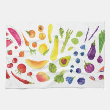 Aquarellbrasse Veggies am Bauer Markt