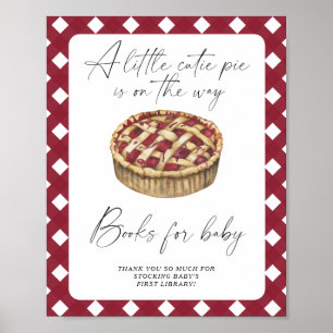 Aquarellbücher für Babyposter Poster