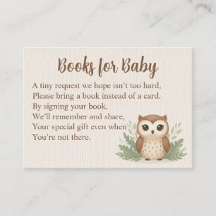 Aquarellbücher für Babyverpackungskarte Begleitkarte