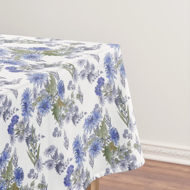 Aquarellchrysanthemen Blume Blütenblüte Tischdecke (Beispiel)