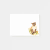 Aquarellcougar, Puma, Mountain Lion Cub Kitten
