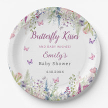 Aquarelldusche niedlich Butterfly Butterfly Flora