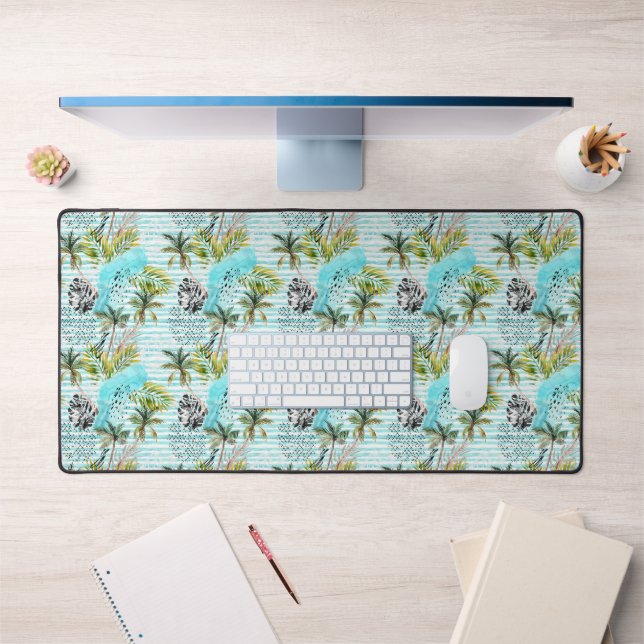 Aquarelle Abstraite Palm Tree Motif 2 (Bureau 1)