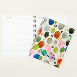Aquarelle Abstraite Pebble Gold Parties scintillan