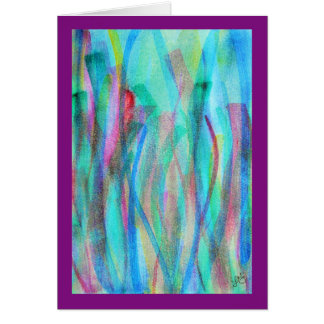 Aquarelle abstraite vive