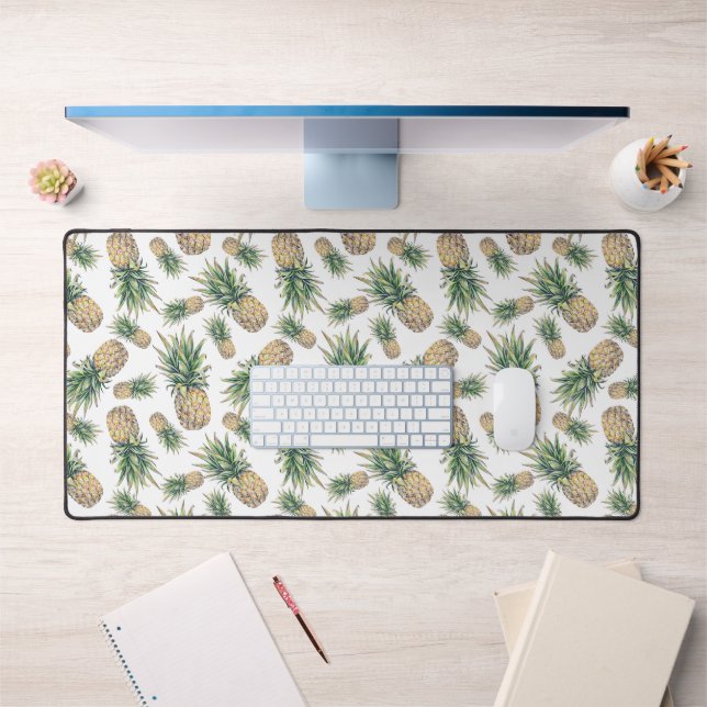 Aquarelle ananas Motif 2 (Bureau 1)