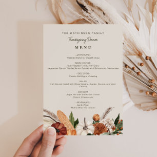 aquarelle automne moisson grâces menu