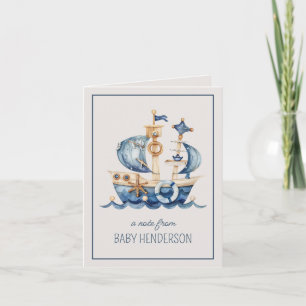 Aquarelle bleu marine Livraison personnalisée