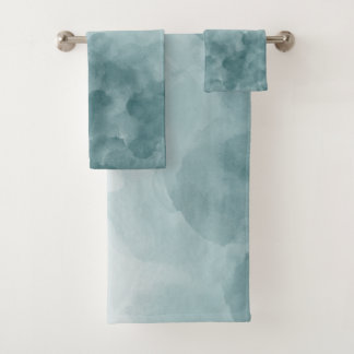 Aquarelle bleue turquoise tropicale