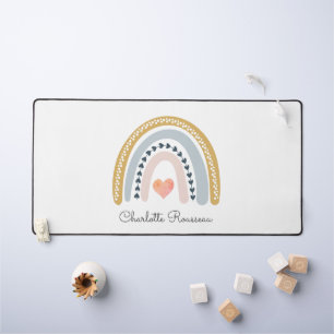 Aquarelle Boho personnalisée Arc-en-ciel