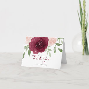 Aquarelle Bourgogne Merci Floral