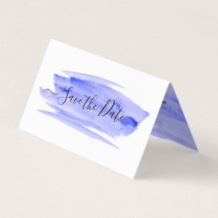 Aquarelle Brosse photo Enregistrer la carte de dat